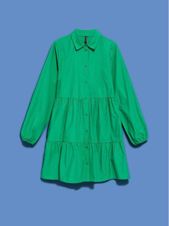 Moodo Zöld női póló ruha Moodo