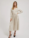Moodo MOODO bézs színű női ruha