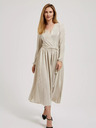 Moodo MOODO bézs színű női ruha