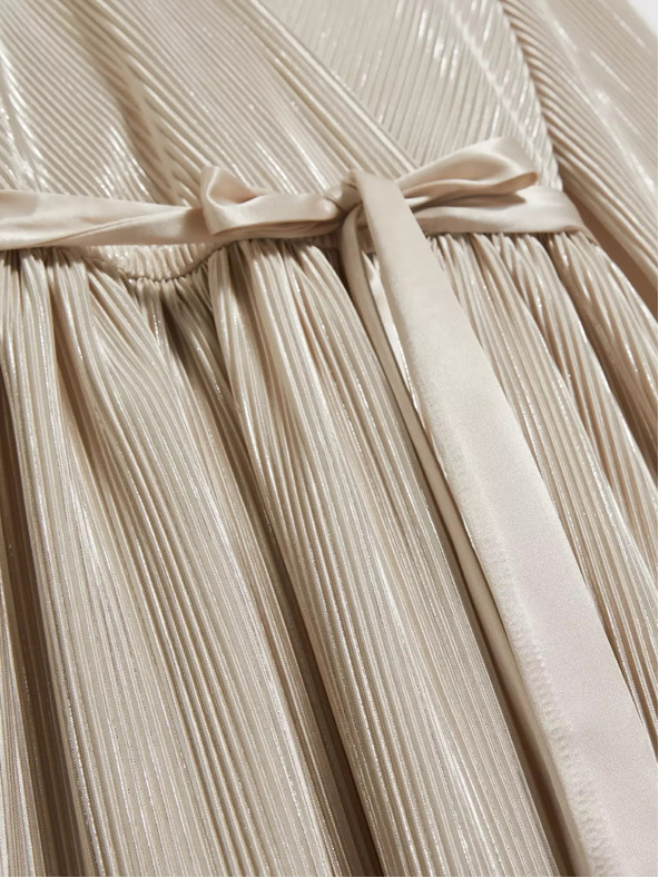 Moodo MOODO bézs színű női ruha