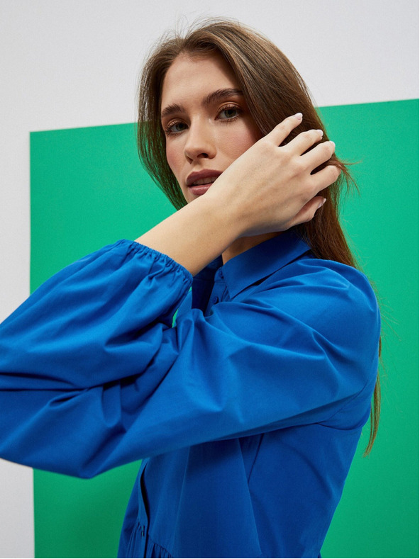 Moodo Kék női pólóruha Moodo