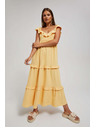 Moodo Sárga női ruha Moodo