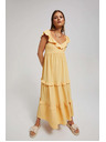 Moodo Sárga női ruha Moodo