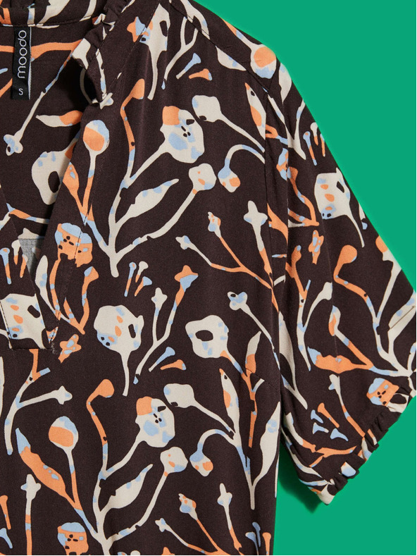 Moodo MOODO mintás női ruha