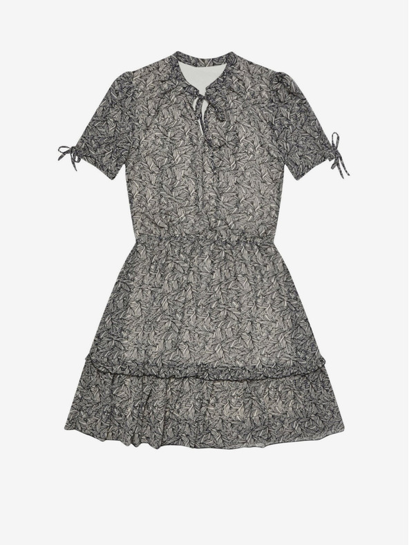 Moodo Fekete női mintás ruha Moodo