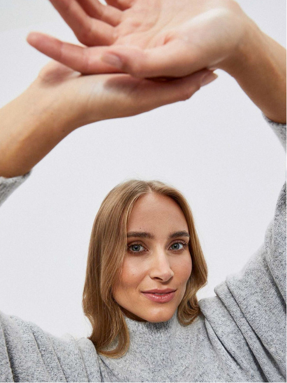 Moodo Világosszürke női ruha Moodo