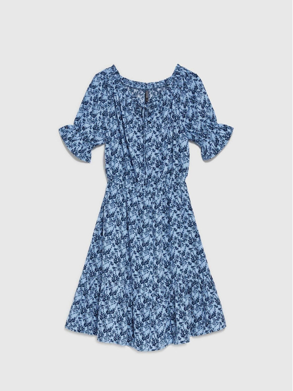 Moodo Kék női virágos ruha Moodo