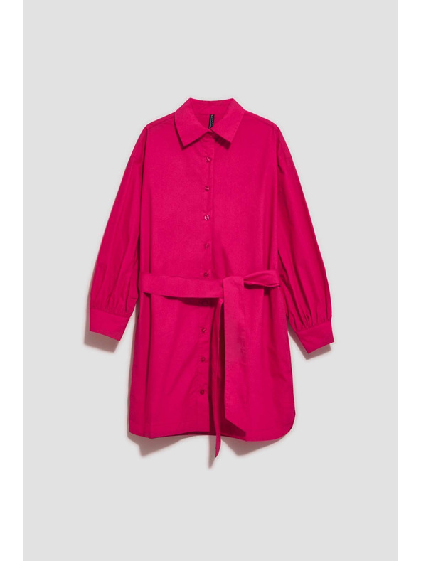 Moodo Rózsaszín női pólóruha Moodo