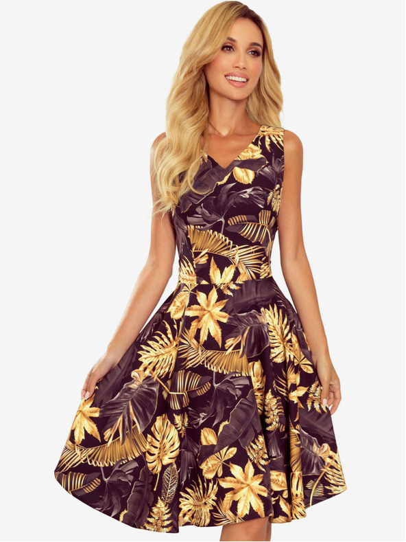 numoco Ruha - Édeskés nyakkivágással - Arany levél Numoco