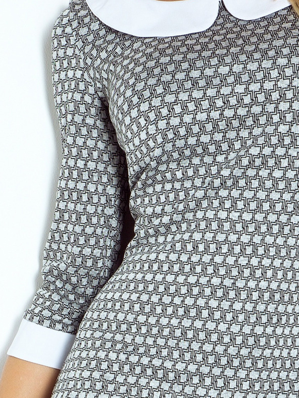 numoco Galléros ruha - szürke Numoco