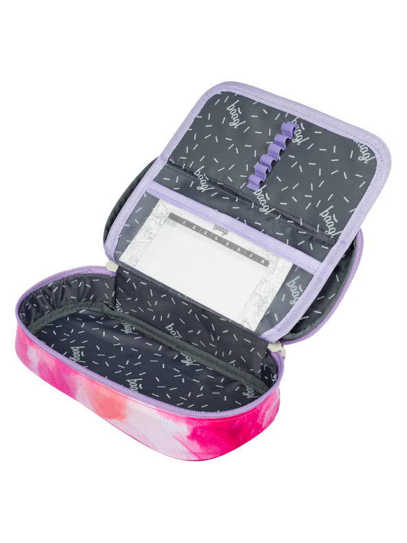 BAAGL  Rózsaszín iskolai készlet - hátizsák, tolltartó, táska Baagl Core Painting