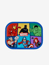 Mepal Kék és piros snack doboz gyerekeknek Mepal Campus Avengers