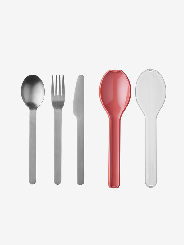 Mepal Mepal Ellipse rozsdamentes acél utazó evőeszközkészlet szürke színben