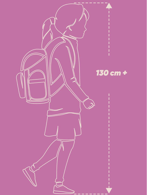 BAAGL  Fekete Kockás iskolai hátizsák Sneakers Baagl