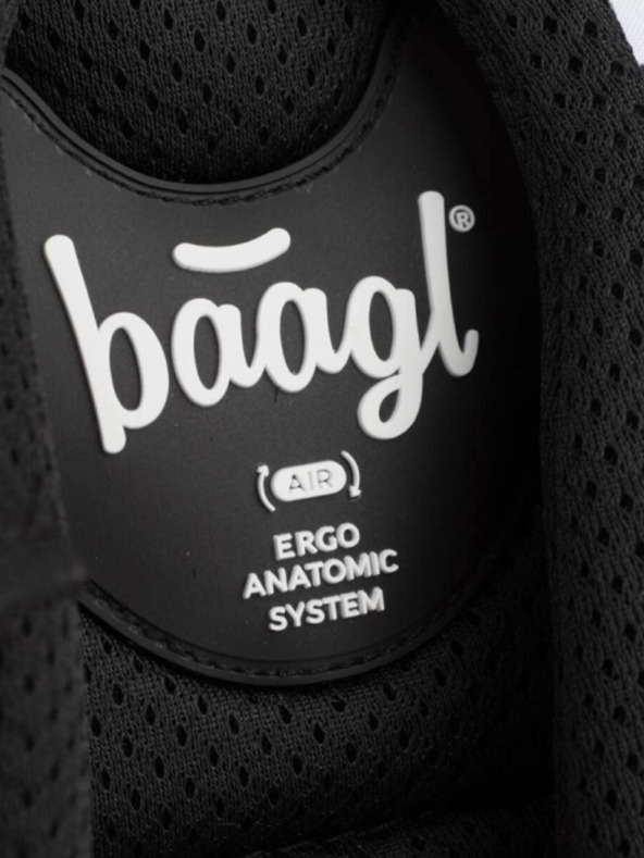 BAAGL  Fekete Iskola Hátizsák Skate Ska Baagl