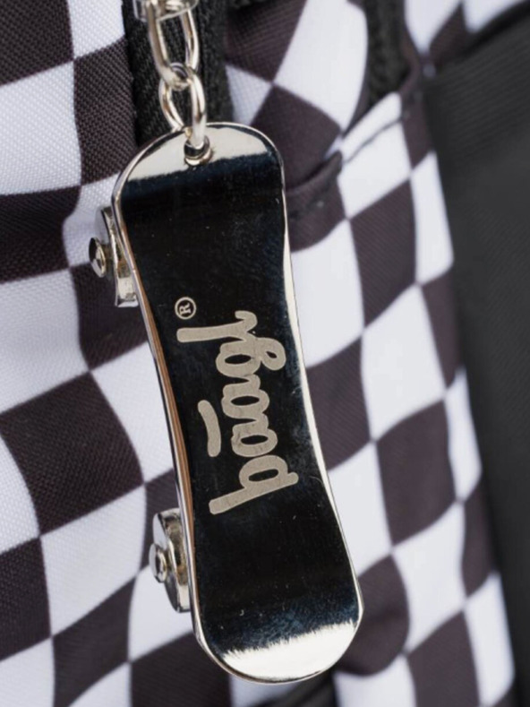 BAAGL  Fekete Iskola Hátizsák Skate Ska Baagl