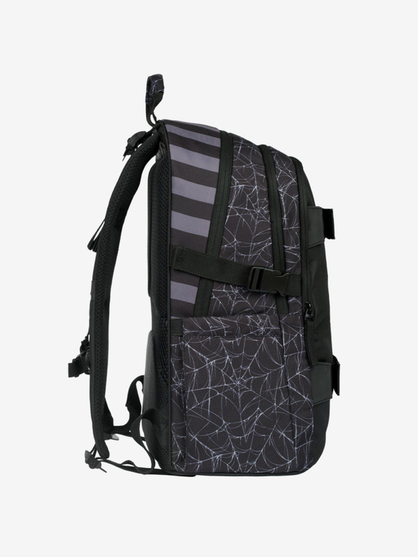 BAAGL  Fekete 3 SET Skate Szerda Nevermore: hátizsák, tolltartó, táska Baagl