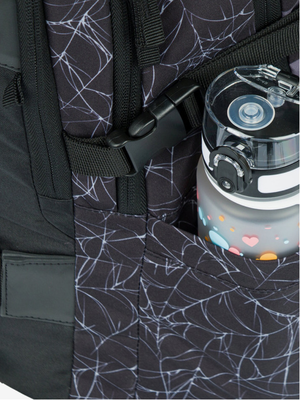 BAAGL  Fekete 3 SET Skate Szerda Nevermore: hátizsák, tolltartó, táska Baagl