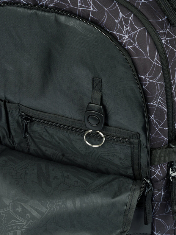 BAAGL  Fekete 3 SET Skate Szerda Nevermore: hátizsák, tolltartó, táska Baagl