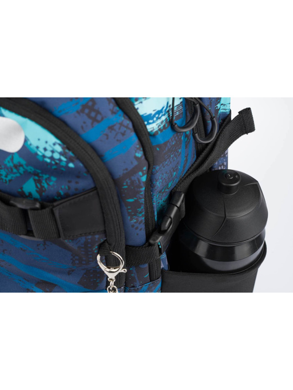 BAAGL  Kék Iskola Hátizsák Skate Struktúrák Baagl