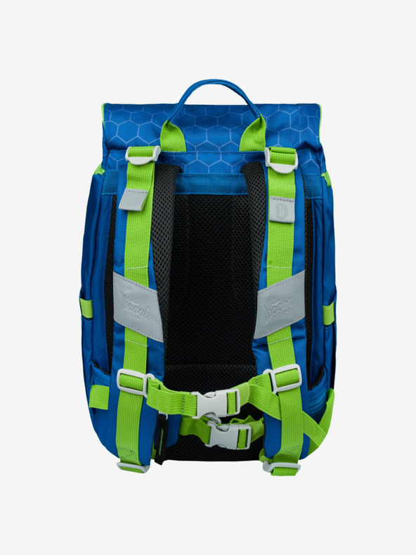 BAAGL  Kék iskolai hátizsák Airy focilabda Baagl