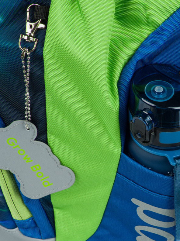 BAAGL  Kék iskolai hátizsák Airy focilabda Baagl