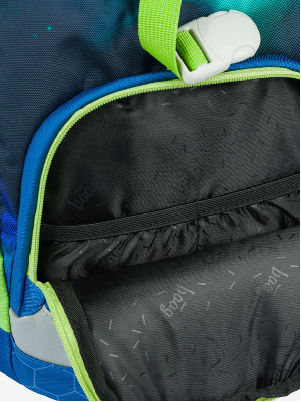 BAAGL  Kék iskolai hátizsák Airy focilabda Baagl