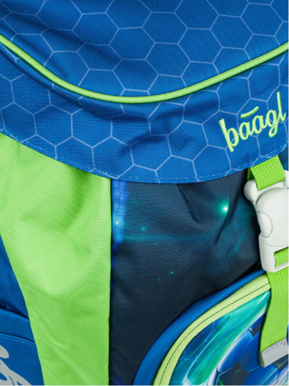 BAAGL  Kék iskolai hátizsák Airy focilabda Baagl