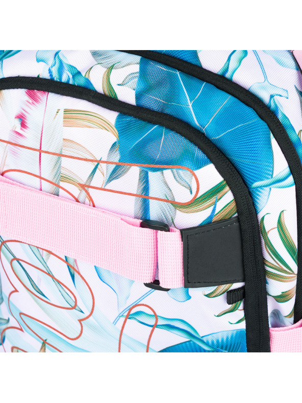 BAAGL  Lila Iskolai hátizsák Skate Leafs Baagl