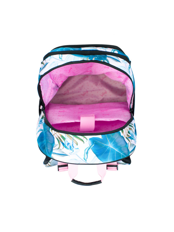 BAAGL  Lila Iskolai hátizsák Skate Leafs Baagl