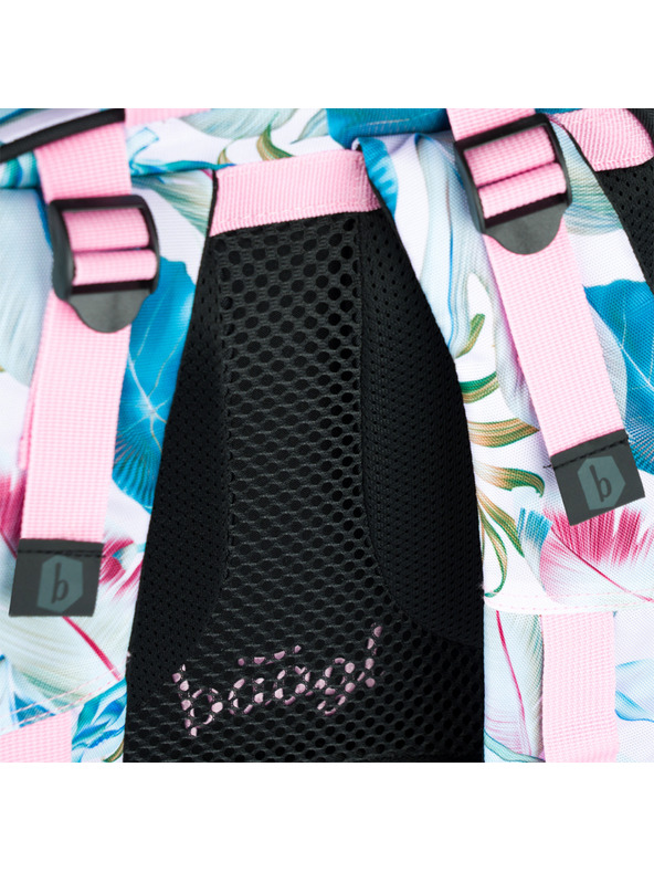 BAAGL  Lila Iskolai hátizsák Skate Leafs Baagl