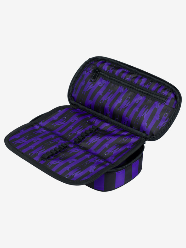 BAAGL  Fekete 3 SET Kockás szerda: hátizsák, tolltartó, táska Baagl