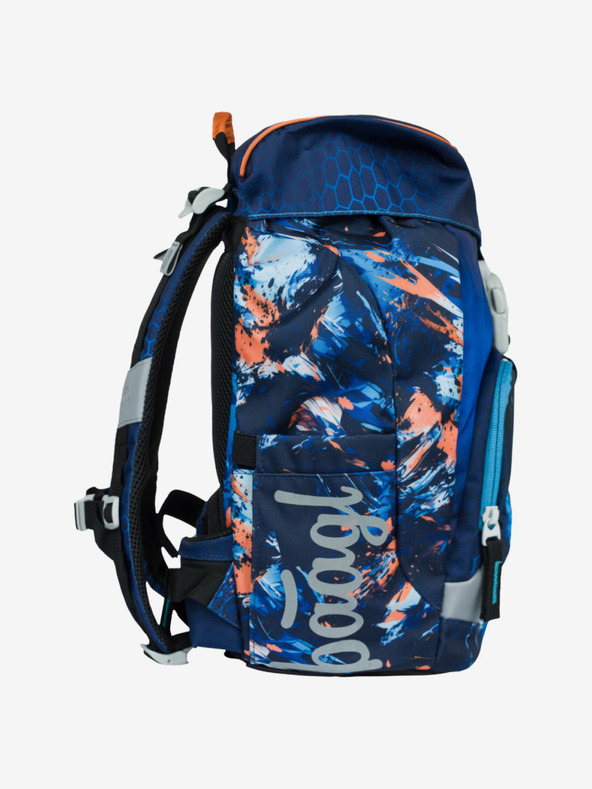 BAAGL  Kék Iskolai hátizsák Airy Motorbike Baagl