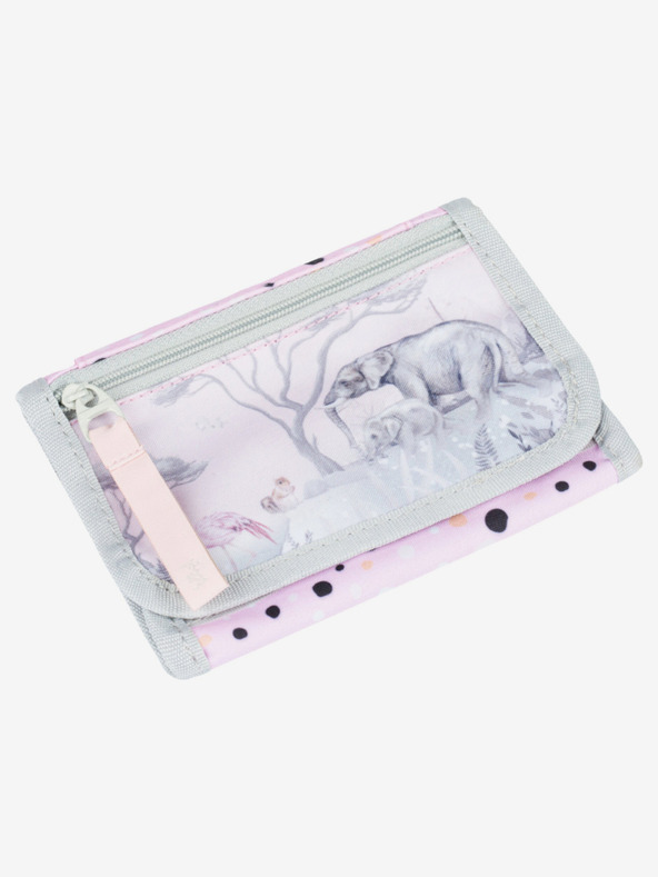 BAAGL  Rózsaszín Baagl Safari Neck pénztárca