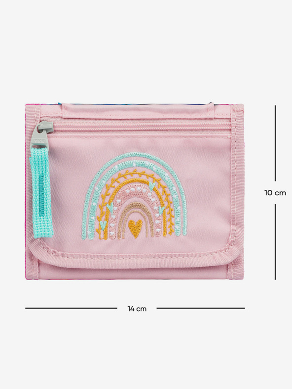 BAAGL  Rózsaszín Baagl Rainbow nyakpénztárca