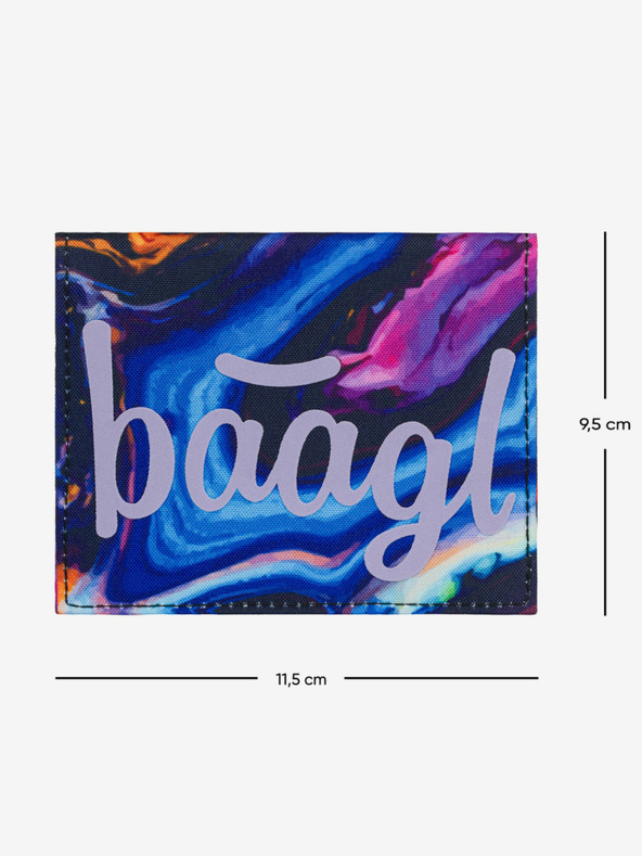 BAAGL  Lila diáktárca Baagl Marble