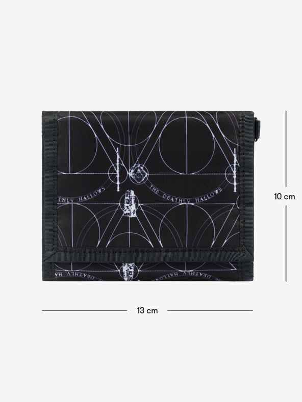 BAAGL  Fekete pénztárca Baagl Harry Potter Relic of Death