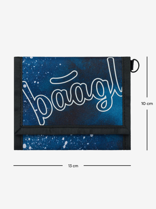 BAAGL  Kék Baagl acél tárca