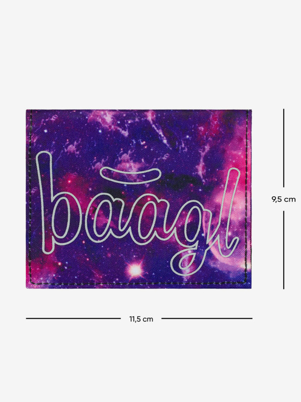 BAAGL  Lila diáktárca Baagl Galaxy