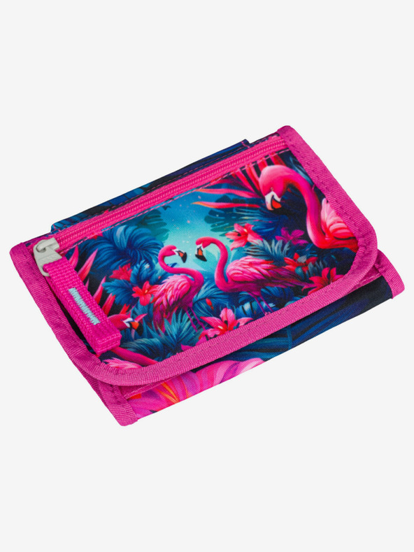 BAAGL  Rózsaszín Baagl Flamingók nyakpénztárca