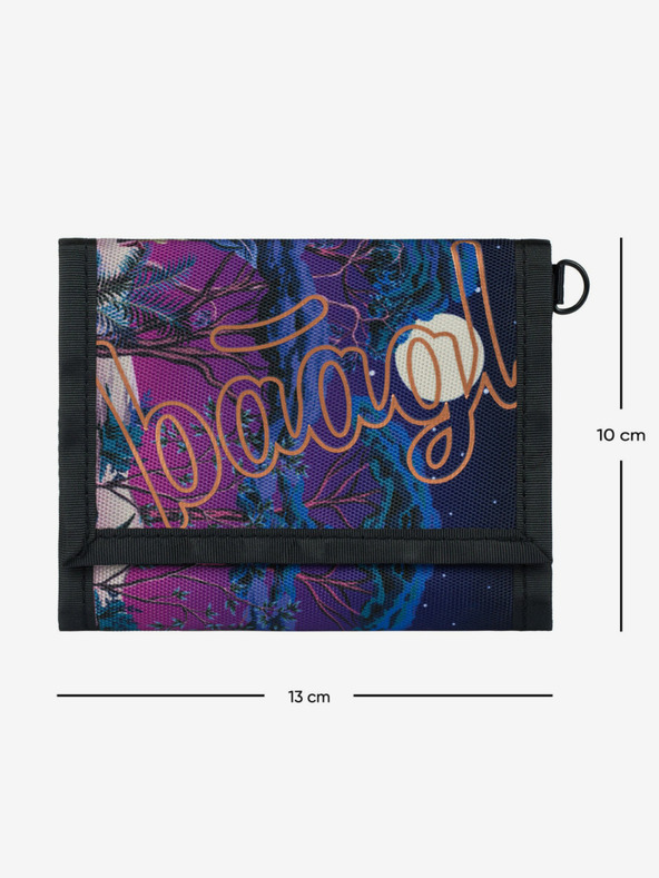 BAAGL  Lila pénztárca Baagl Night