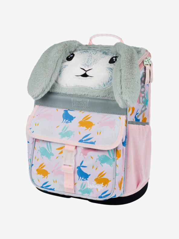 BAAGL  Bézs 3 SET Zippy Bunny: aktatáska, tolltartó, táska Baagl