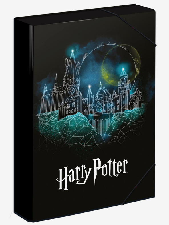 BAAGL  Fekete iskolai jegyzetfüzet borító A4 Jumbo Harry Potter Baagl