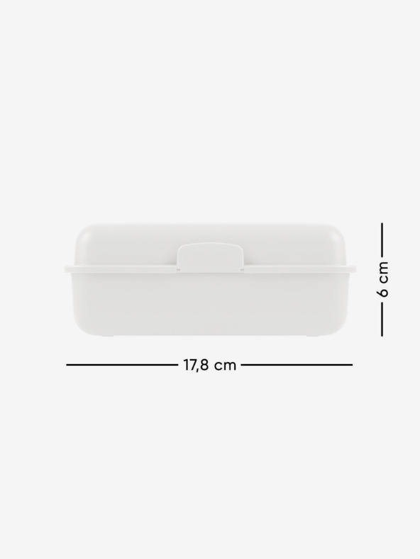 BAAGL  Fehér Snack Box Unicorn Kingdom Baagl