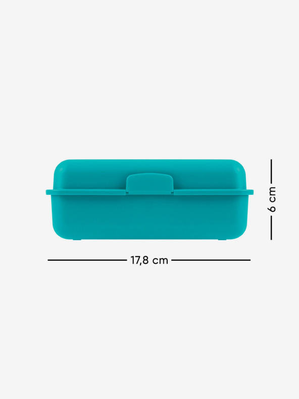 BAAGL  Kék Szivárvány Snack Box Türkiz Baagl