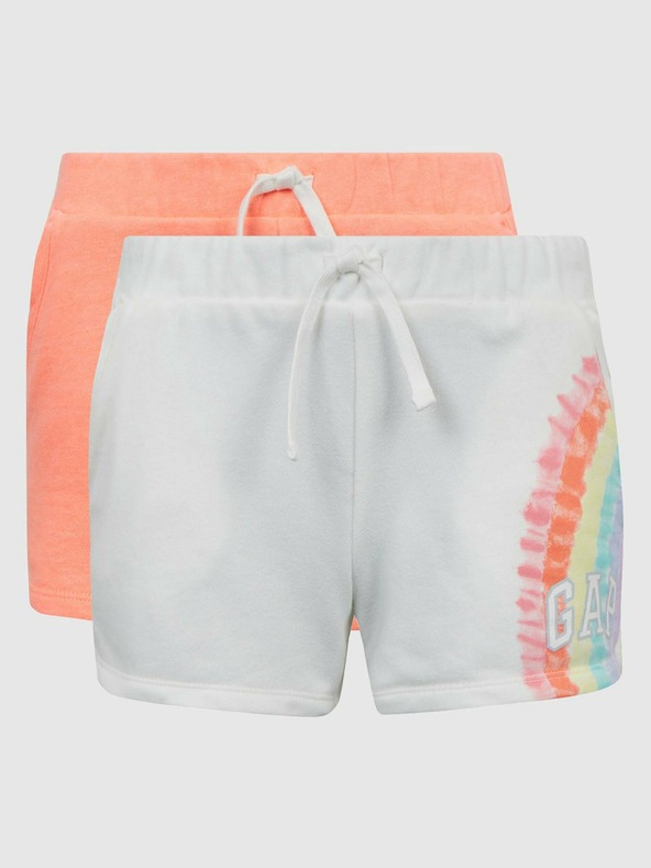 GAP Gyerek rugalmas derékú rövidnadrág, 2 pár GAP