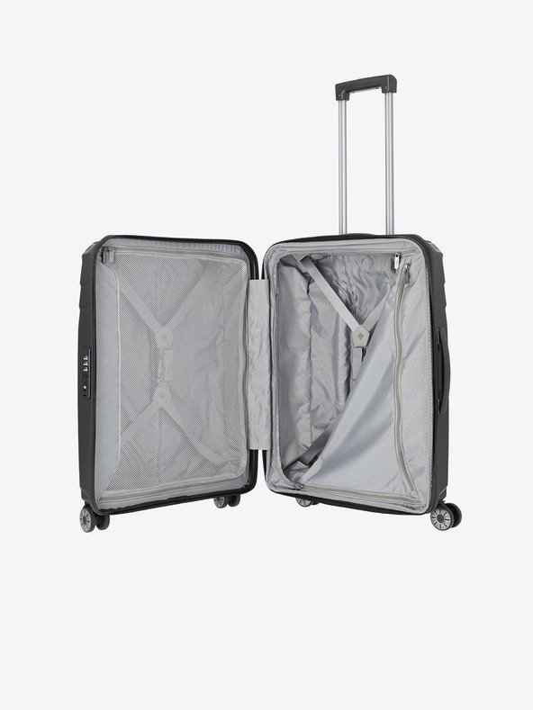 Travelite Travelite Elvaa 4w M fekete utazótáska Travelite Elvaa 4w M fekete utazótáska