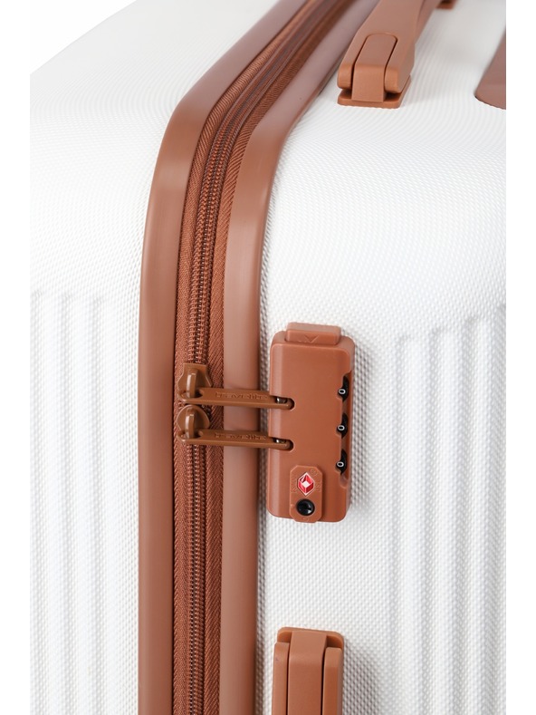 Travelite Travelite Bali L Fehér/Kognac