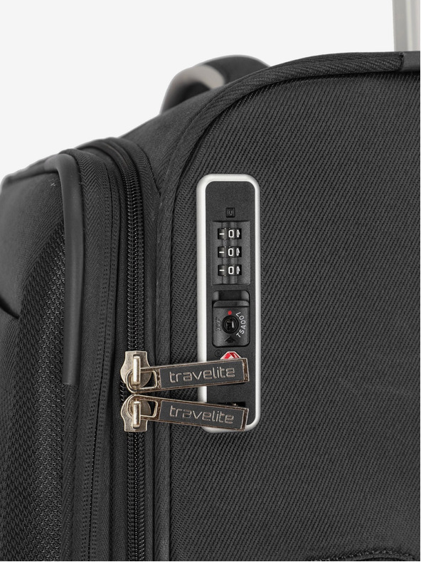 Travelite Travelite Miigo 4w M fekete utazótáska Travelite Miigo 4w M fekete utazótáska