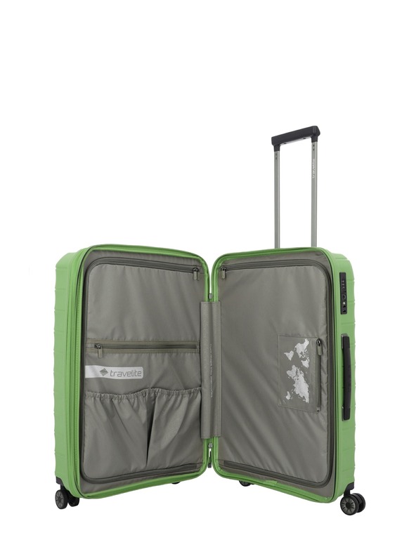 Travelite Travelite Mooby L Zöld bőrönd
